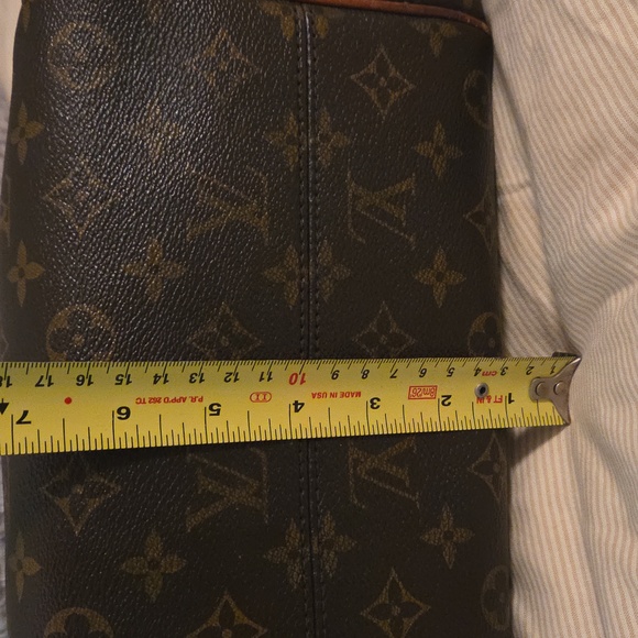 Louis Vuitton Brown Monogram Tote - Picture 6 of 7